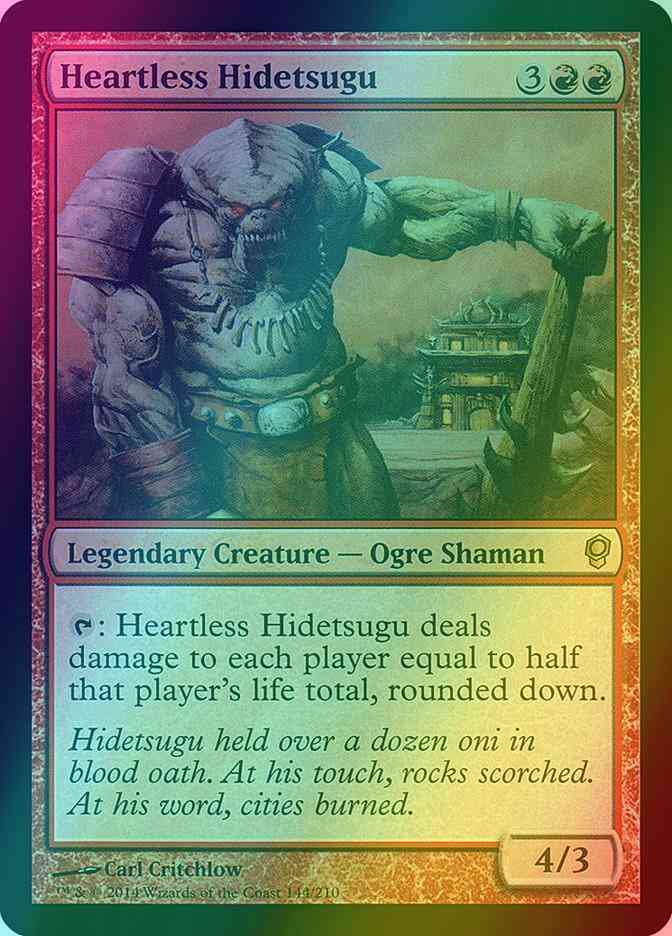 Heartless Hidetsugu [144] [Conspiracy] [Foil]
