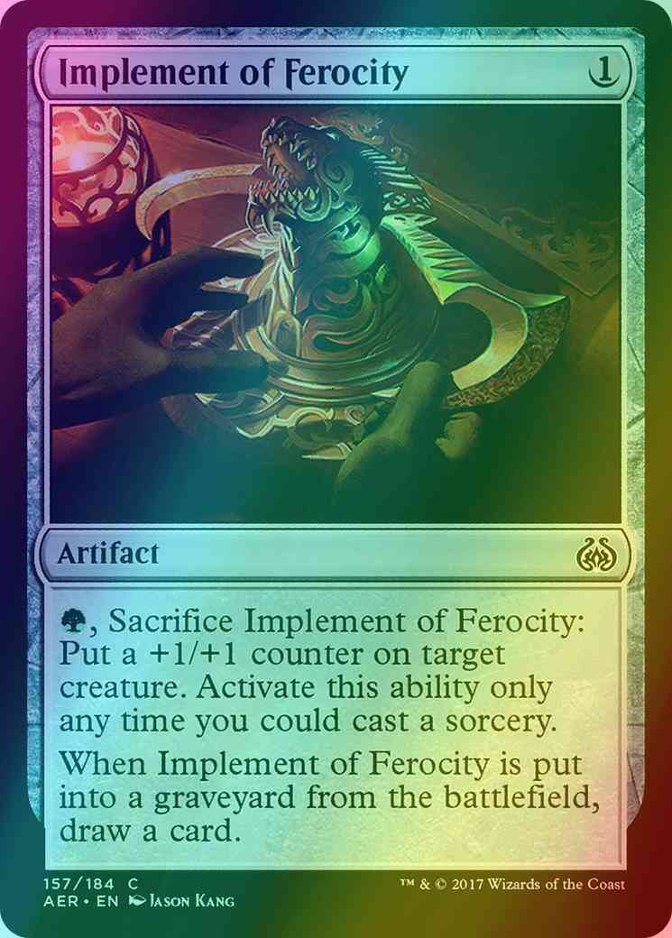 Implement of Ferocity [157] [Aether Revolt] [Foil]