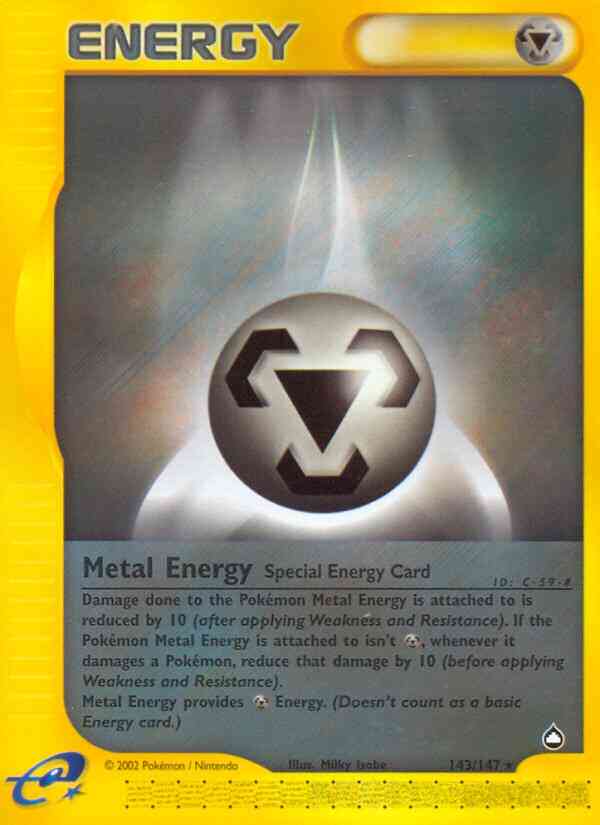Metal Energy - 143/147 - Rare [ecard2-143] [Reverse Holo]