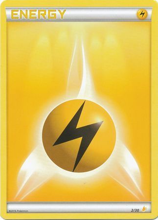 Lightning Energy - 6/30 - [XY Trainer Kit: Pikachu Libre & Suicune (Pikachu Libre)] [Non-Holo]