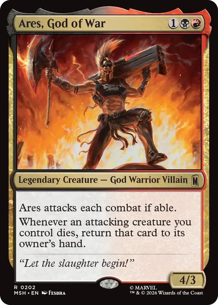 Ares, God of War [202] [Marvel Super Heroes] [Non-Foil]