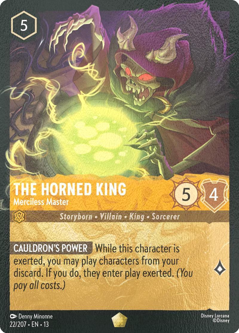 The Horned King - Merciless Master - 22/204 [Attack of the Vine!] [Cold Foil]