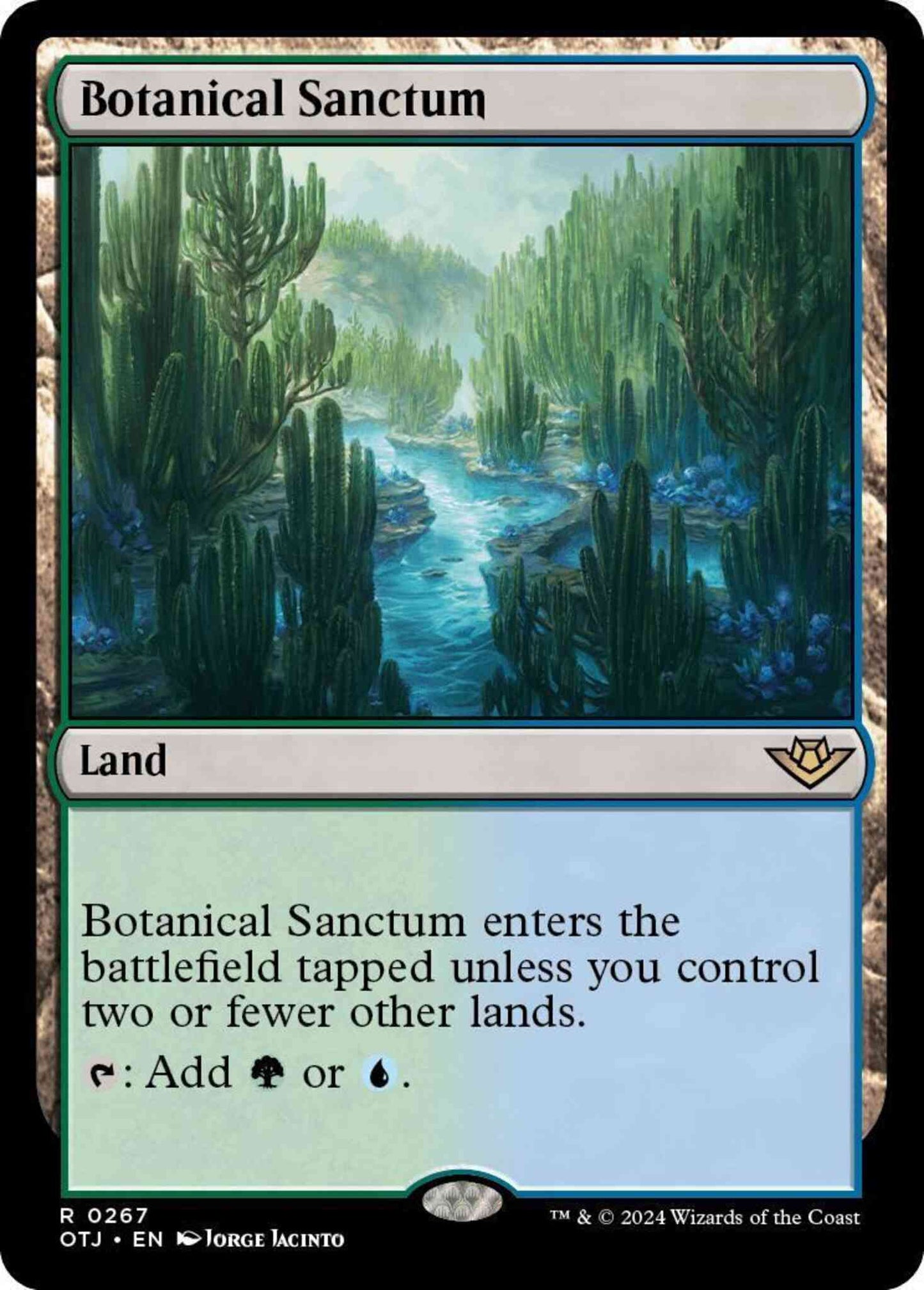 Botanical Sanctum [267] [Outlaws of Thunder Junction] [Non-Foil]