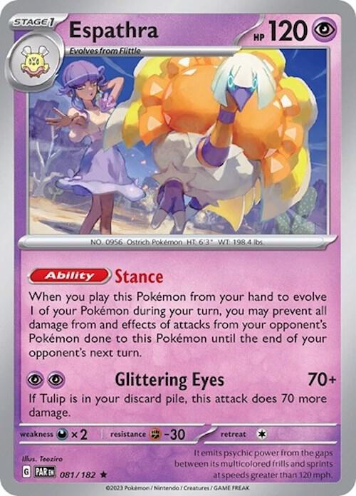 Espathra - 081/182 - Promo [Build & Battle Box] [sv04msp-081] [Non-Holo]