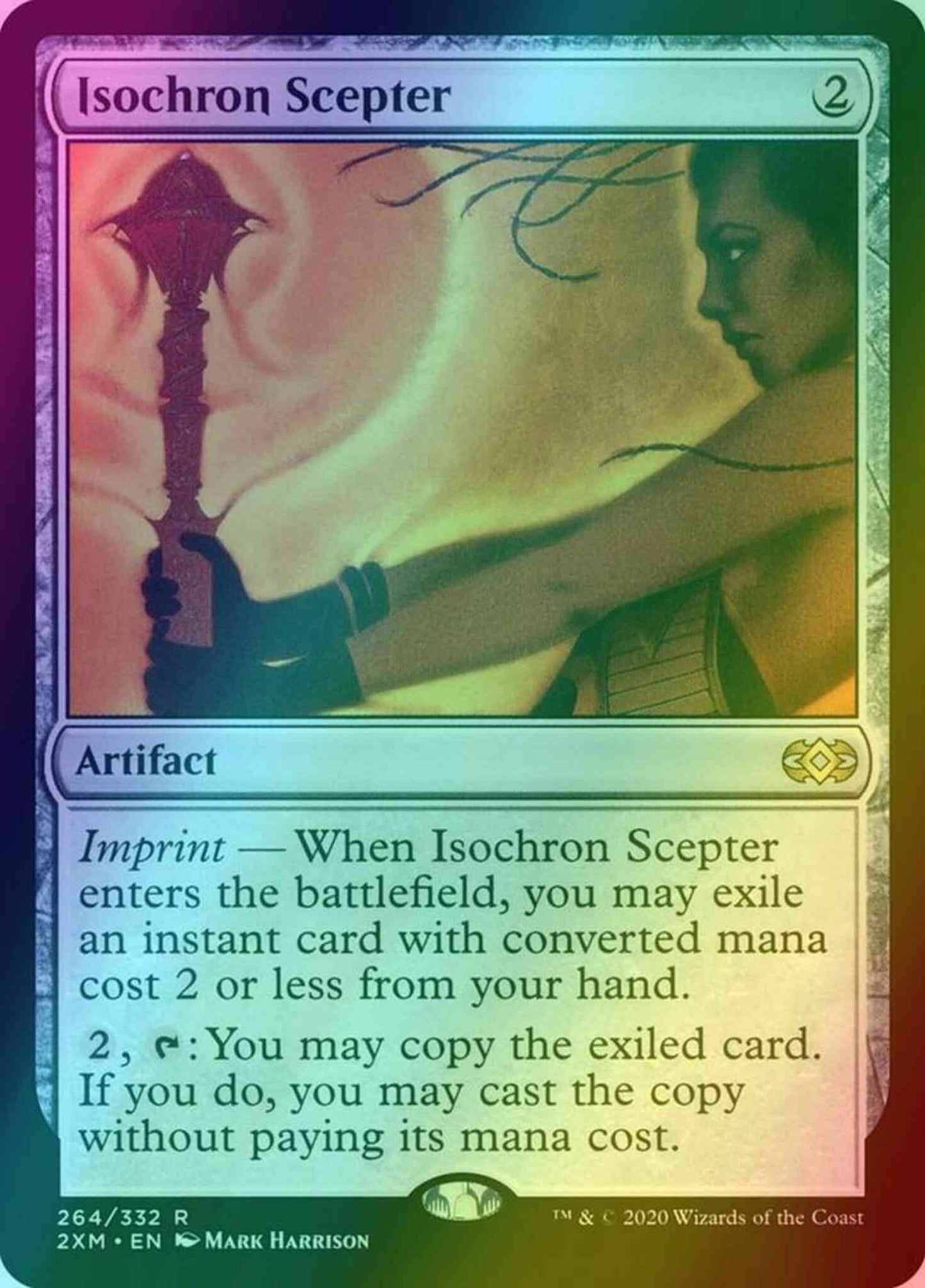 Isochron Scepter [264] [Double Masters] [Foil]