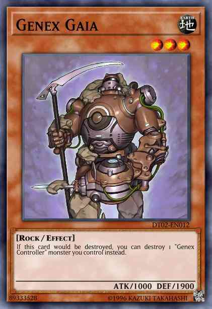 Genex Gaia - HA02-EN006 - Super Rare - 1st Edition