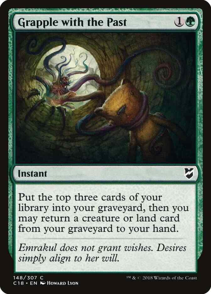 Grapple with the Past [148] [Commander 2018] [Non-Foil]