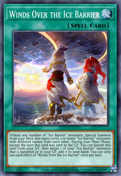 Winds Over the Ice Barrier - SDFC-EN027 - Ultra Rare - 1st Edition