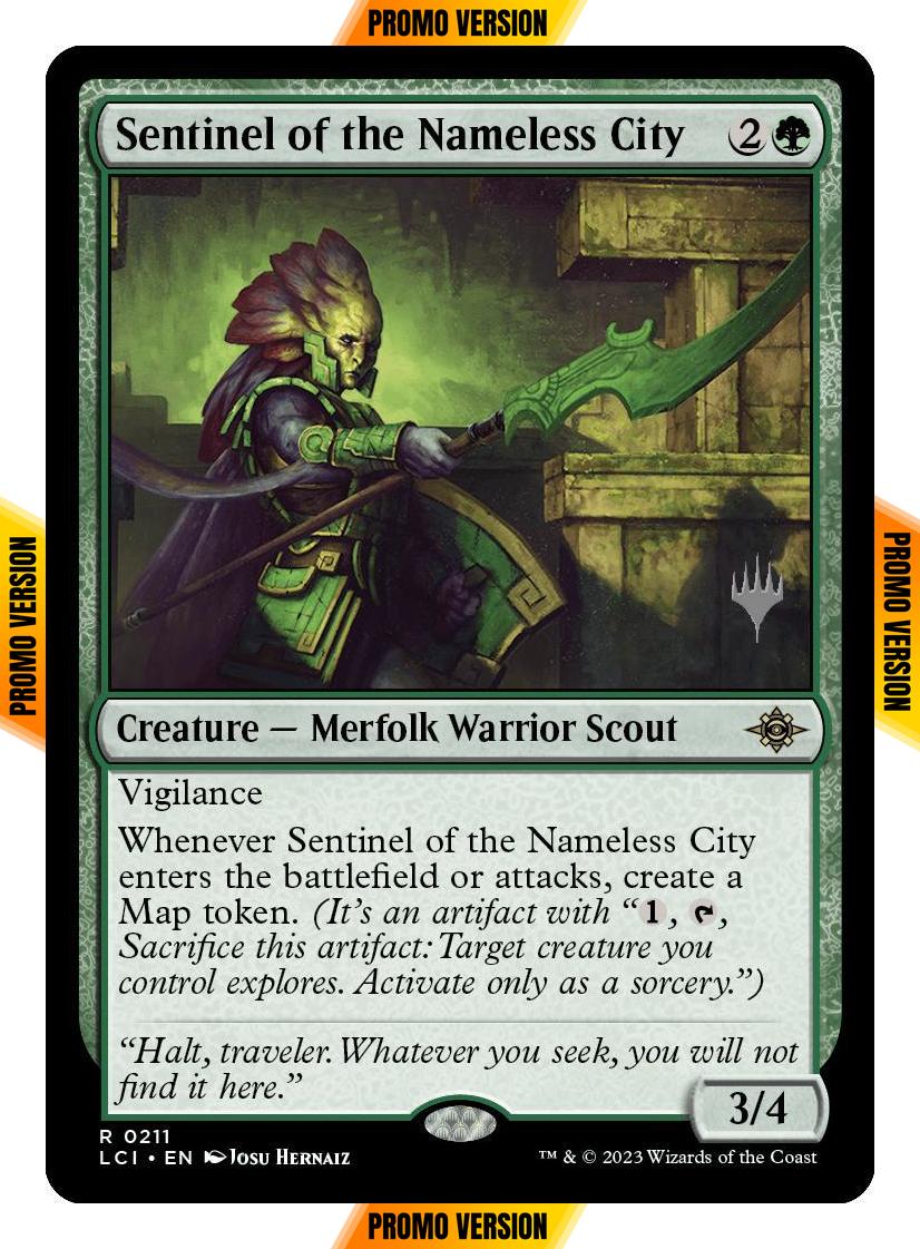 Sentinel of the Nameless City [211p] [Promo Pack] [The Lost Caverns of Ixalan: Promos] [Non-Foil]
