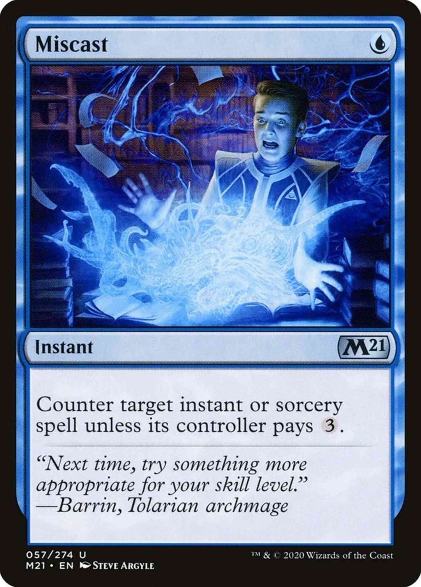 Miscast [57] [Core Set 2021] [Non-Foil]