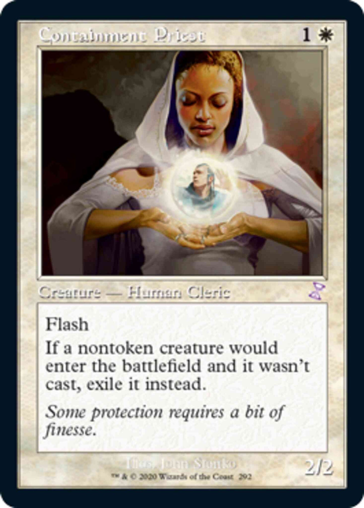 Containment Priest [292] [Time Spiral Remastered] [Non-Foil]