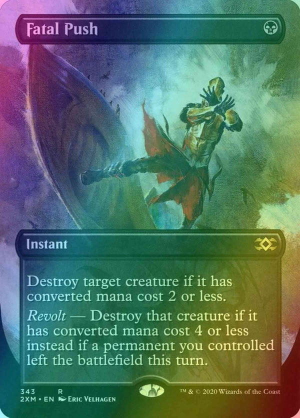 Fatal Push [343] [Borderless] [Double Masters] [Foil]
