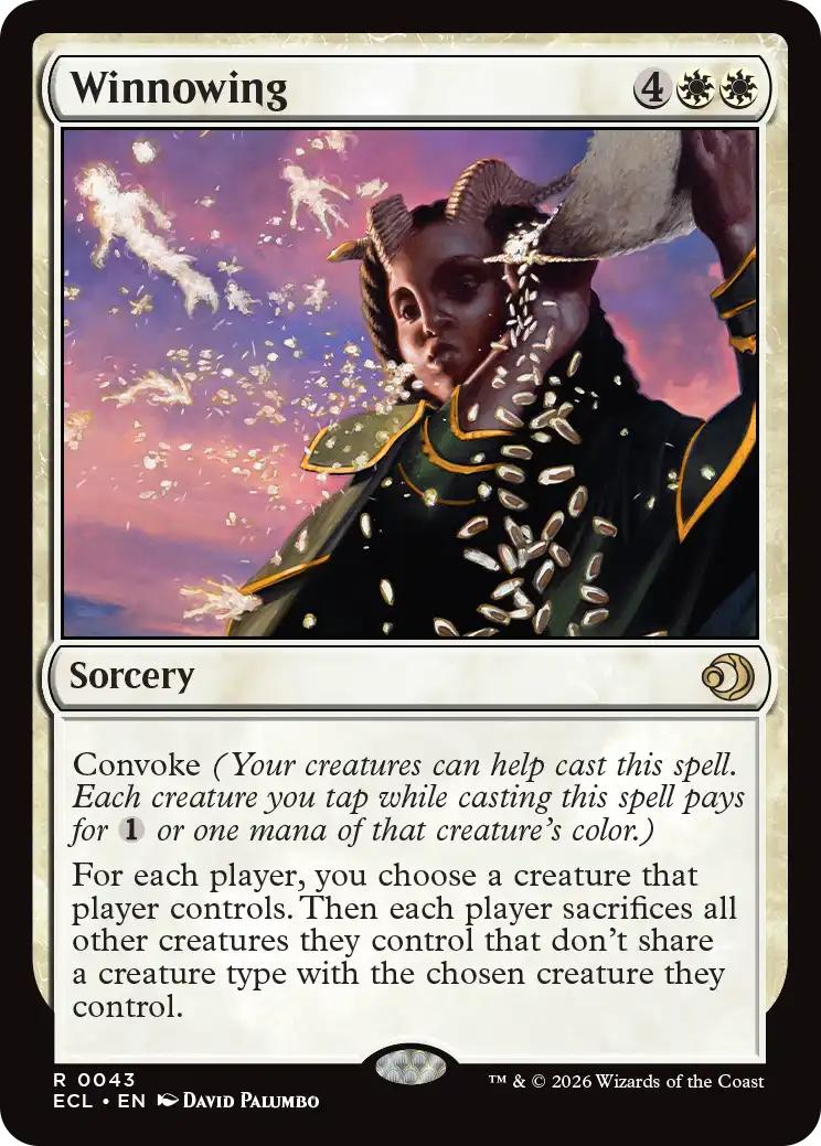 Winnowing [43] [Lorwyn Eclipsed] [Non-Foil]