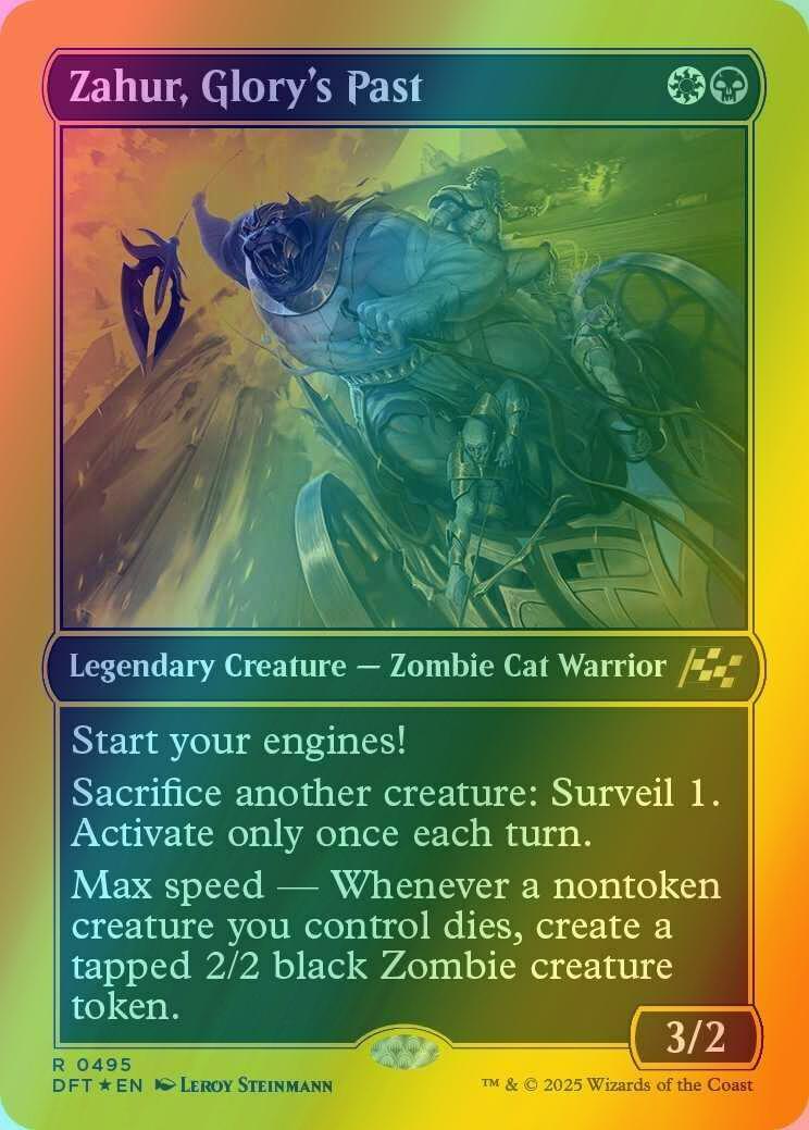 Zahur, Glory's Past [495] [Aetherdrift] [First-place Foil]