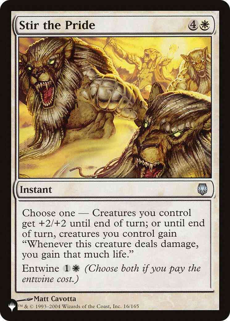 Stir the Pride [DST-16] [The List] [Non-Foil]
