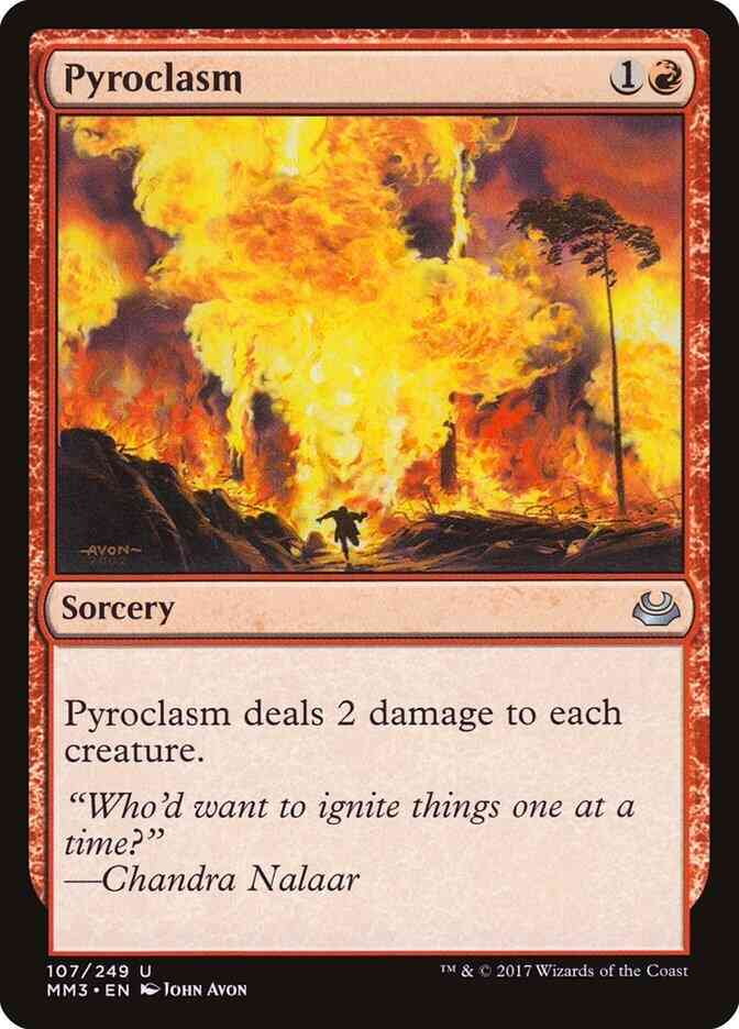 Pyroclasm [107] [Modern Masters 2017] [Non-Foil]