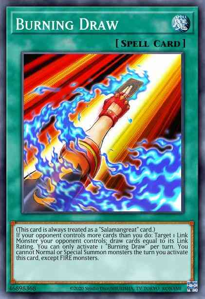 Burning Draw - ETCO-EN057 - Super Rare - 1st Edition