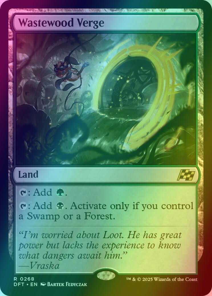 Wastewood Verge [268] [Aetherdrift] [Foil]