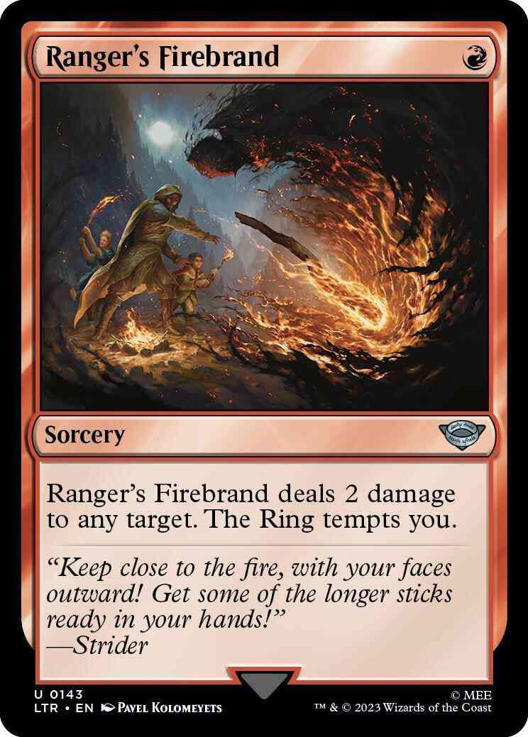 Ranger's Firebrand [143] [The Lord of the Rings: Tales of Middle-earth] [Non-Foil]