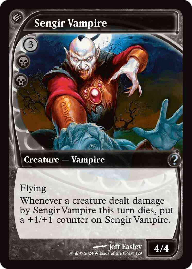 Sengir Vampire [129] [Future Frame] [Mystery Booster 2] [Non-Foil]