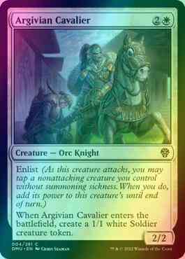 Argivian Cavalier [4] [Dominaria United] [Foil]