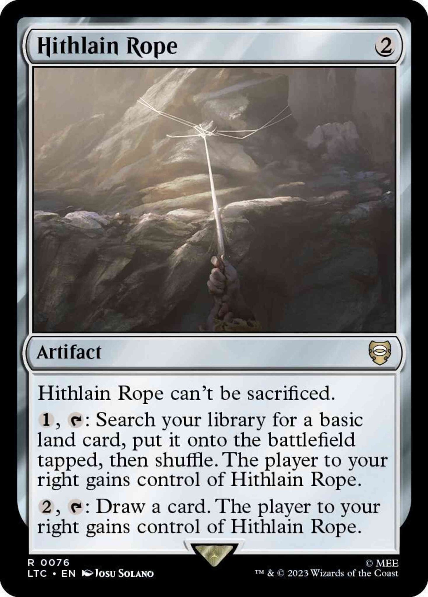 Hithlain Rope [76] [The Lord of the Rings: Tales of Middle-earth: Commander] [Non-Foil]