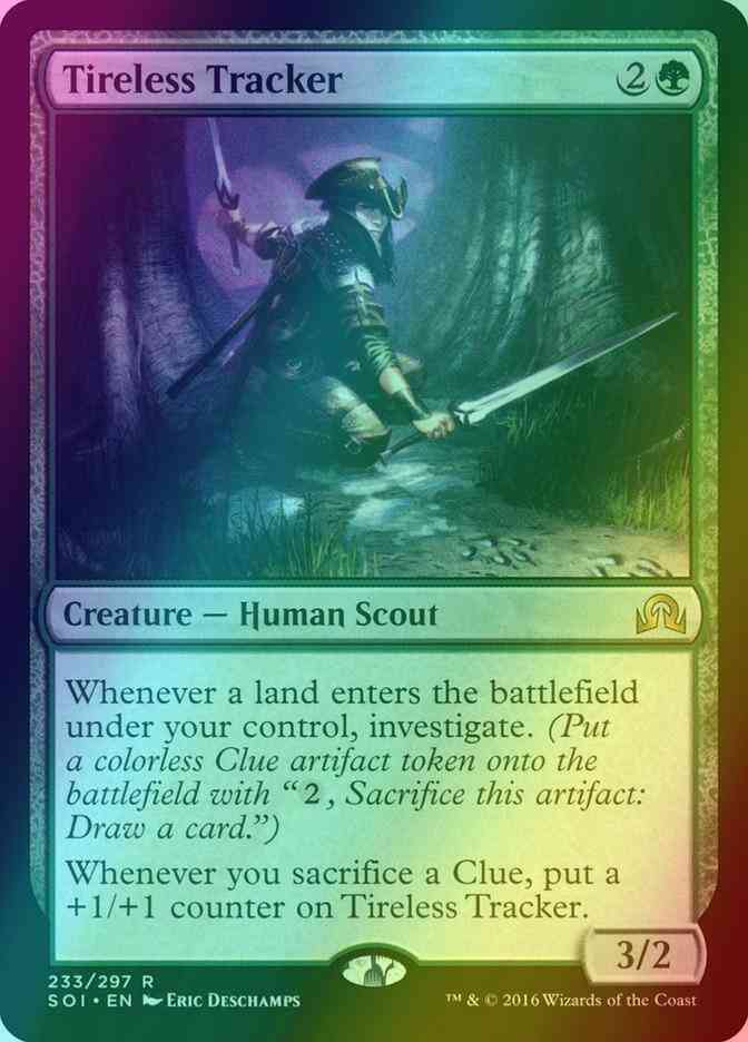 Tireless Tracker [233] [Shadows over Innistrad] [Foil]