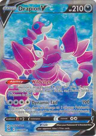 Drapion V - 182/196 - Rare Ultra [swsh11-182] [Ultra]