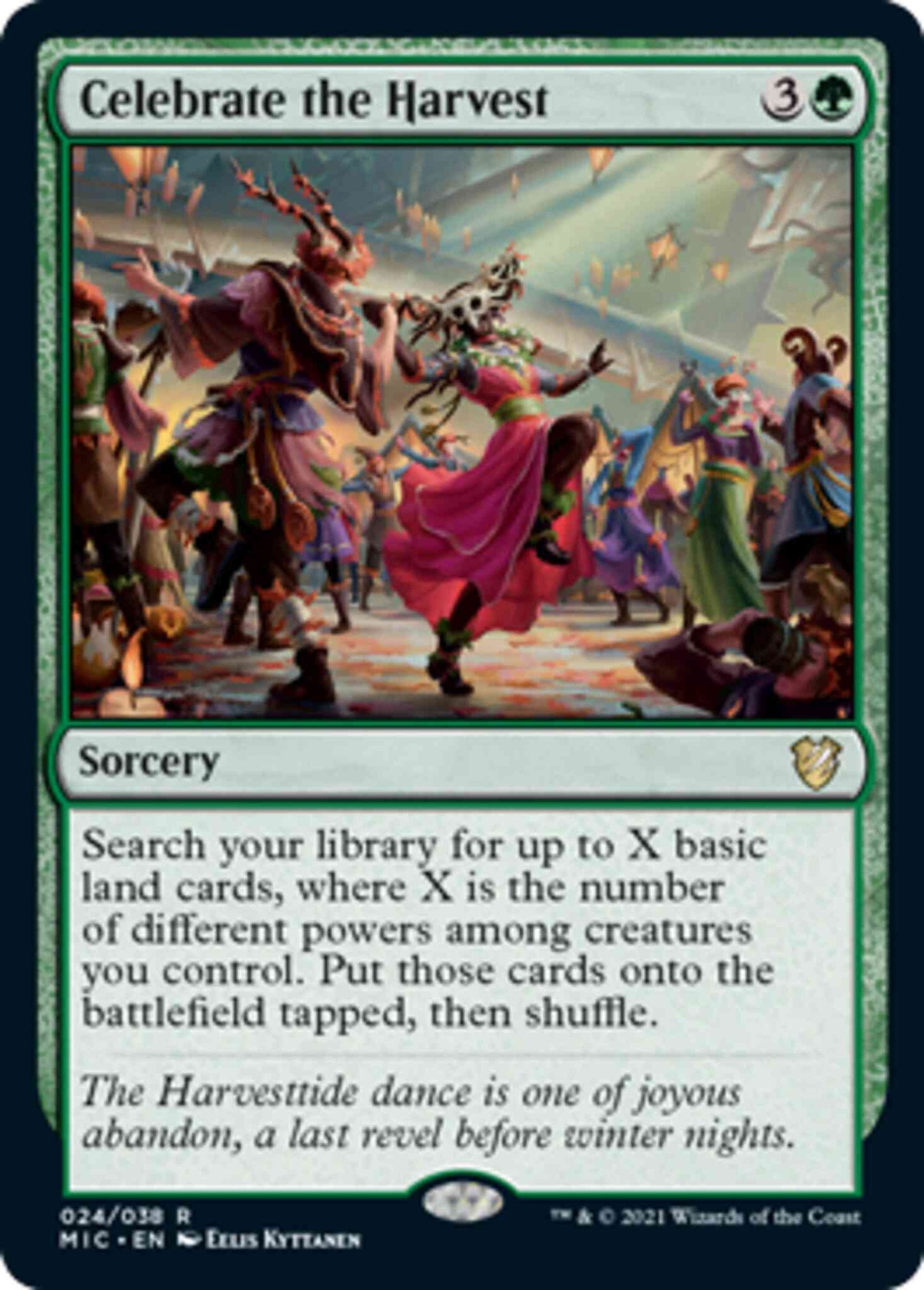 Celebrate the Harvest [24] [Innistrad: Midnight Hunt: Commander] [Non-Foil]