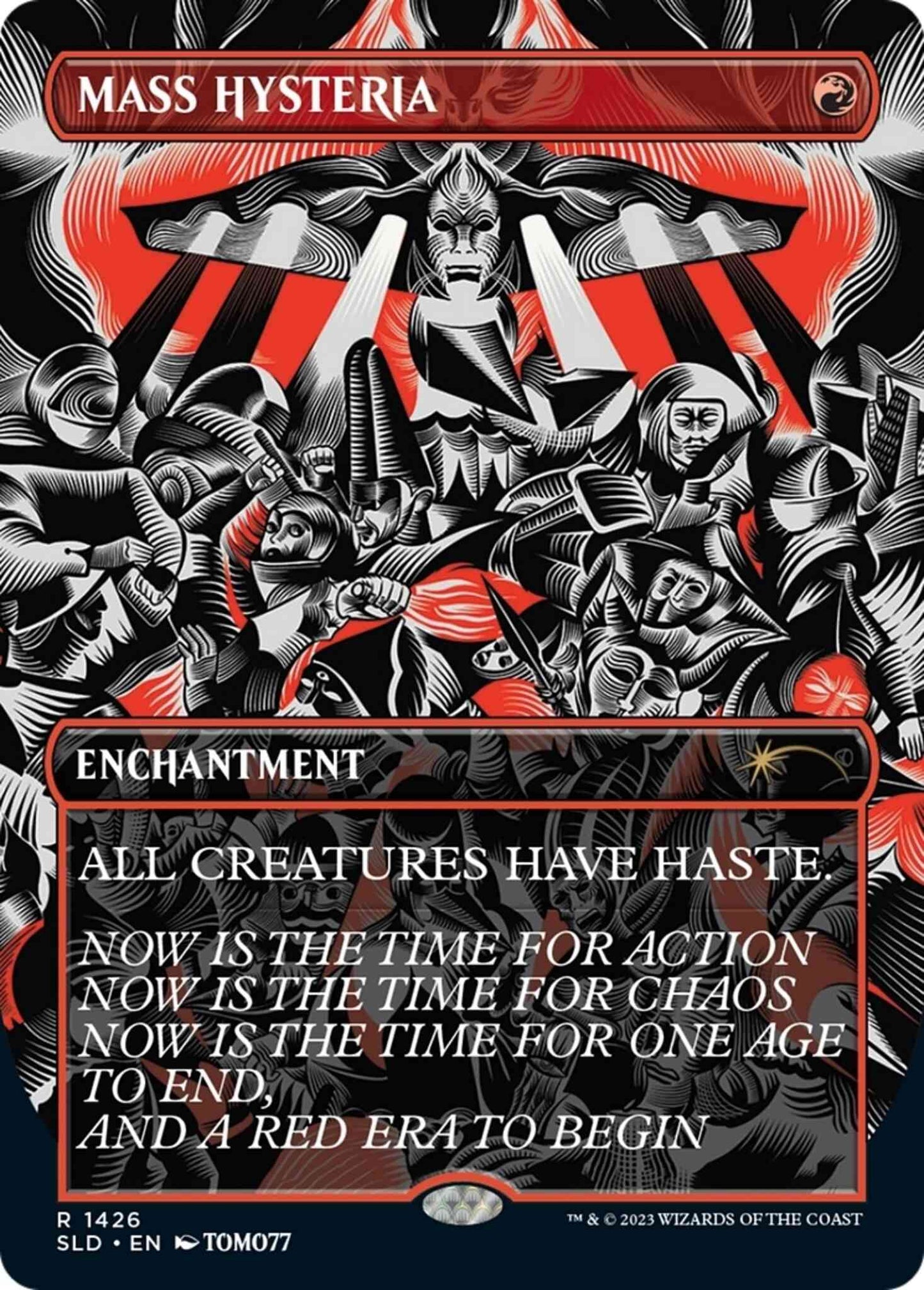 Mass Hysteria [1426] [Borderless] [Absolute Annihilation] [Secret Lair Drop] [Non-Foil]