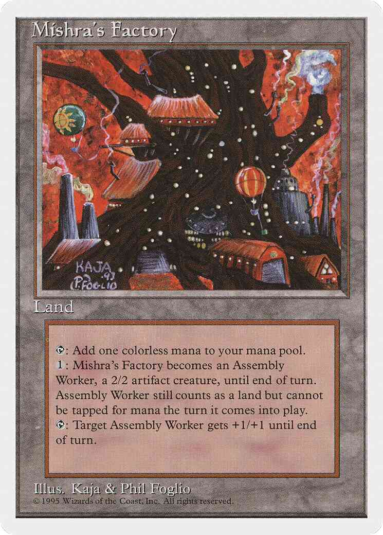 Mishra's Factory [361] [Fourth Edition] [Non-Foil]