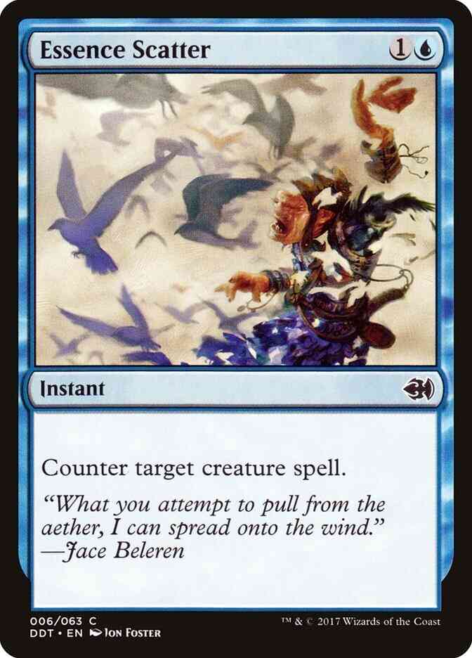 Essence Scatter [6] [Duel Decks Merfolk vs Goblins] [Non-Foil]