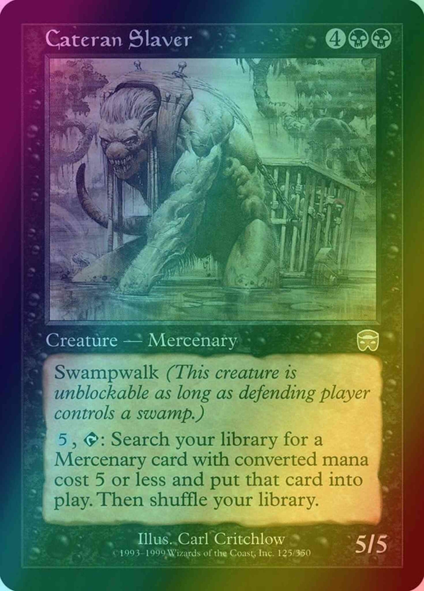 Cateran Slaver [125] [Mercadian Masques] [Foil]