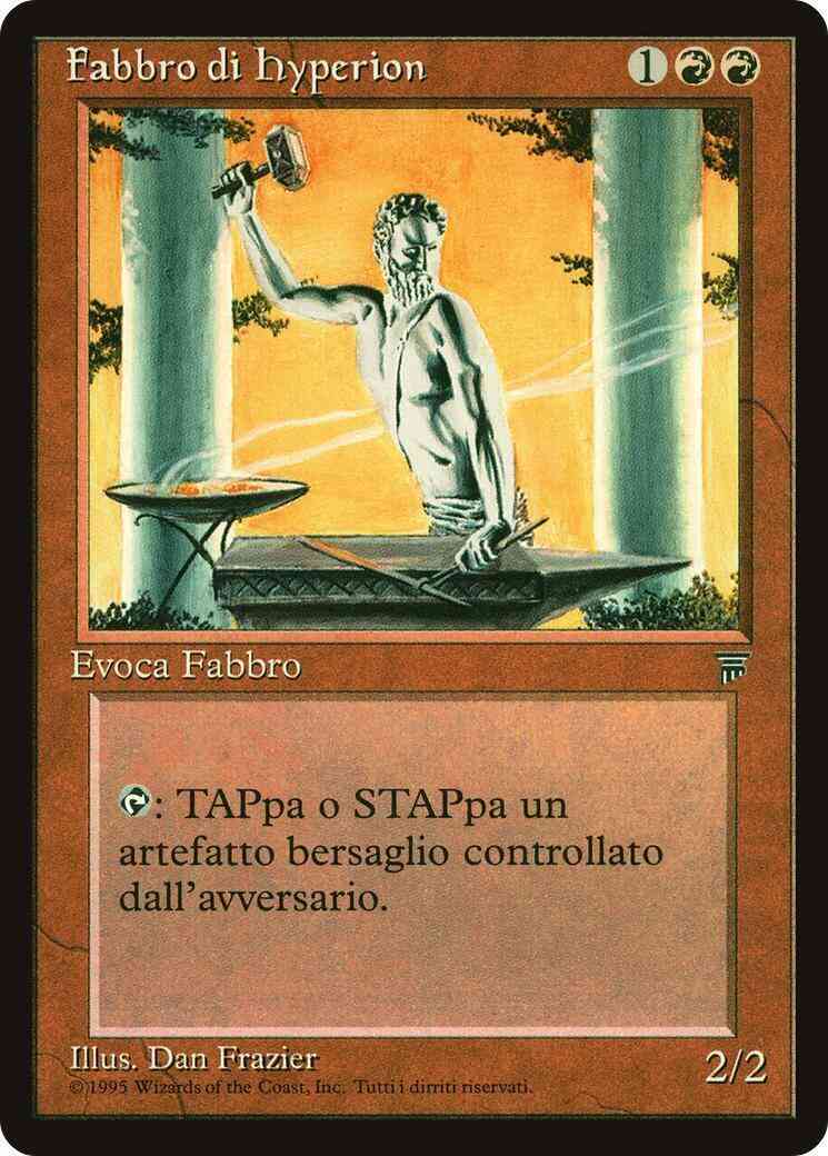 Hyperion Blacksmith - Italian [152] [Legends: Italian] [Non-Foil]