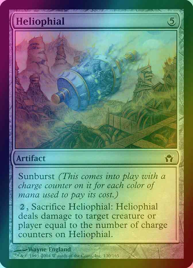 Heliophial [130] [Fifth Dawn] [Foil]