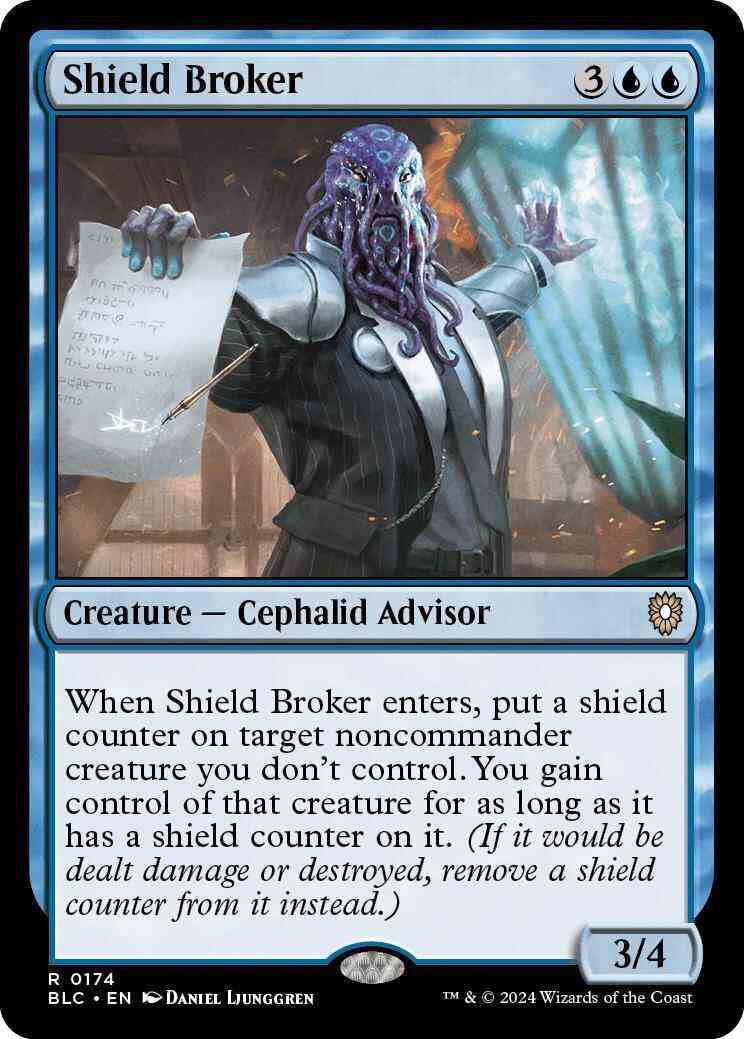 Shield Broker [174] [Bloomburrow: Commander] [Non-Foil]