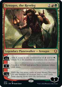 Xenagos, the Reveler [853] [Commander Legends: Battle for Baldur's Gate] [Non-Foil]