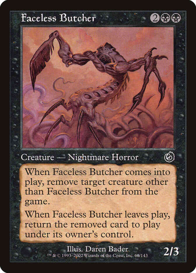Faceless Butcher [60] [Torment] [Non-Foil]