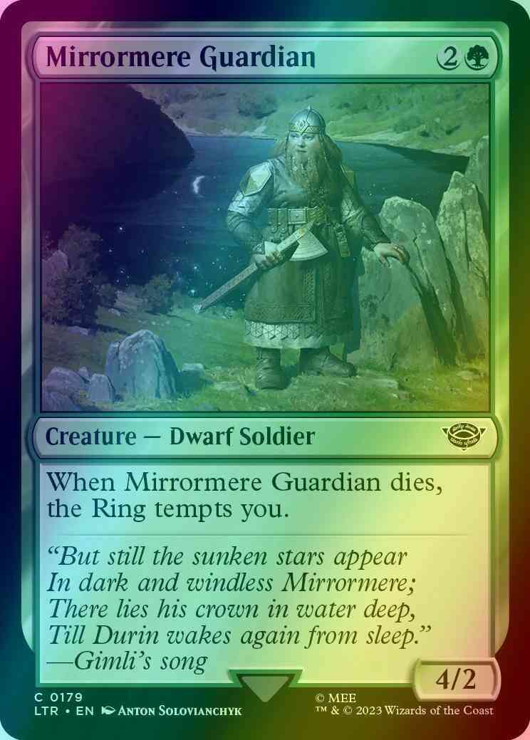 Mirrormere Guardian [179] [The Lord of the Rings: Tales of Middle-earth] [Foil]