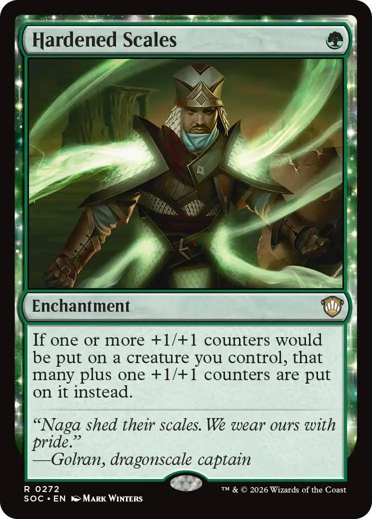 Hardened Scales [272] [Secrets of Strixhaven: Commander] [Non-Foil]