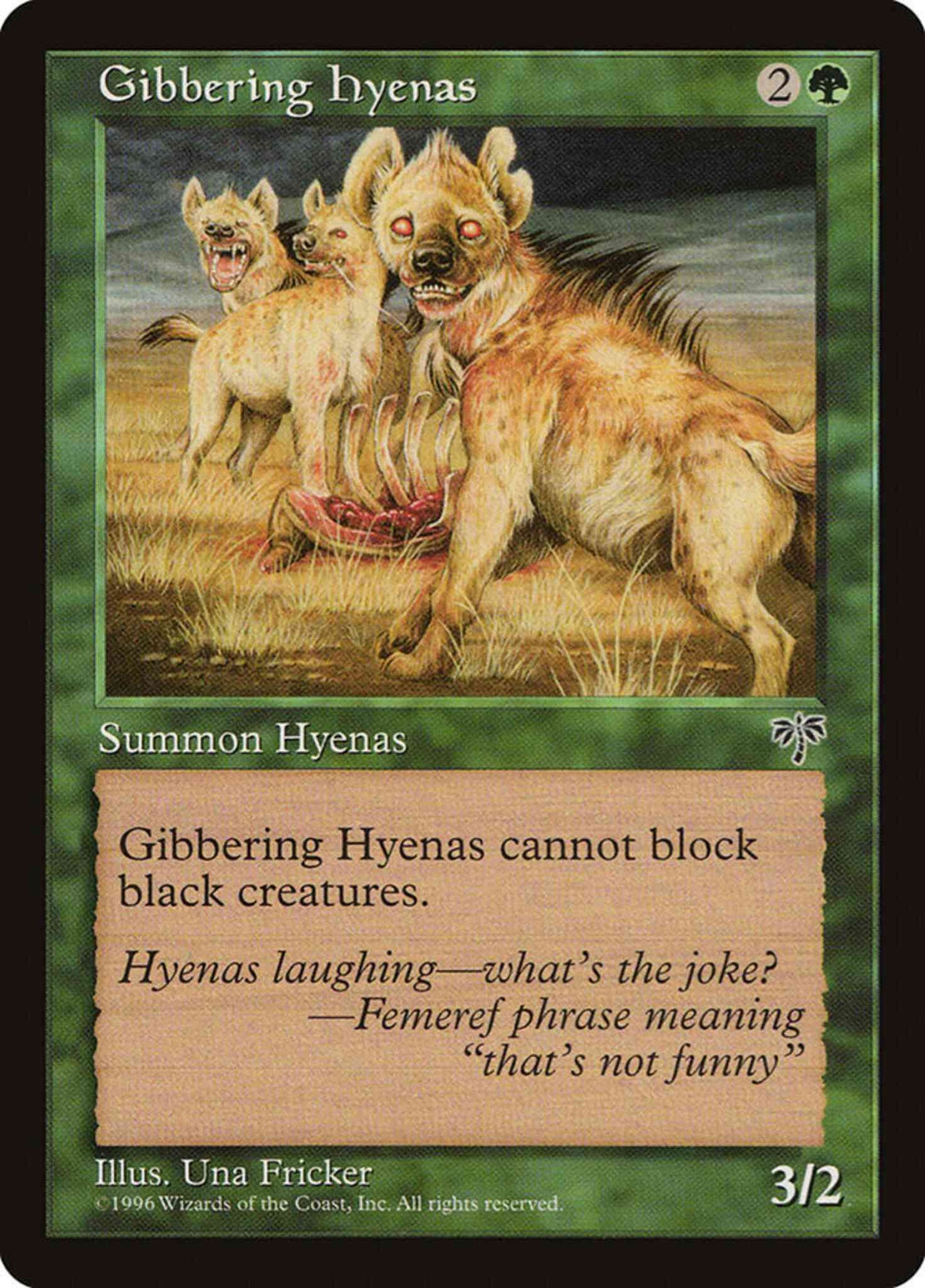 Gibbering Hyenas [219] [Mirage] [Non-Foil]