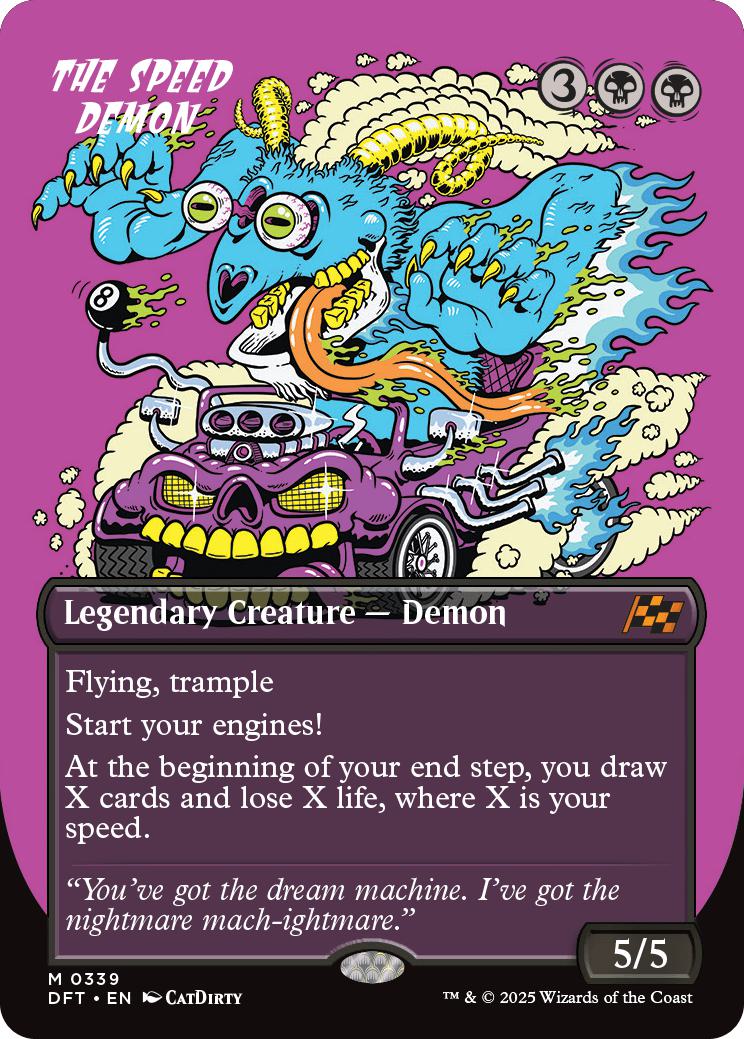 The Speed Demon [339] [Borderless] [Rude Rider] [Aetherdrift] [Non-Foil]
