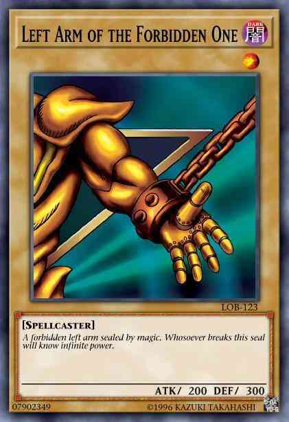 Left Arm of the Forbidden One - DB1-EN138 - Common - Unlimited