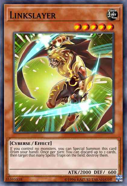 Linkslayer - SP18-EN009 - Starfoil Rare - 1st Edition