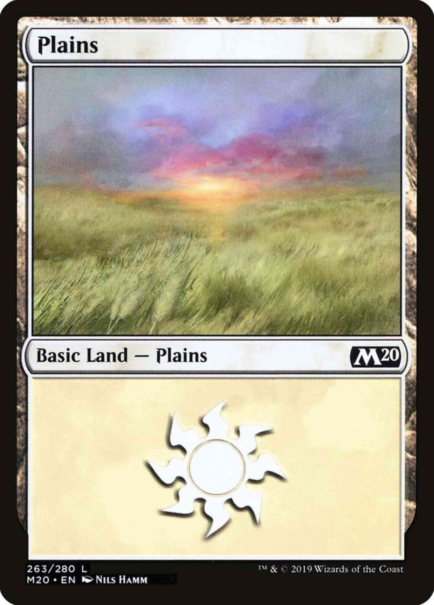 Plains [263] [Core Set 2020] [Non-Foil]