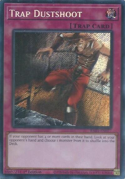 Trap Dustshoot - RA05-EN077 - Secret Rare - 1st Edition