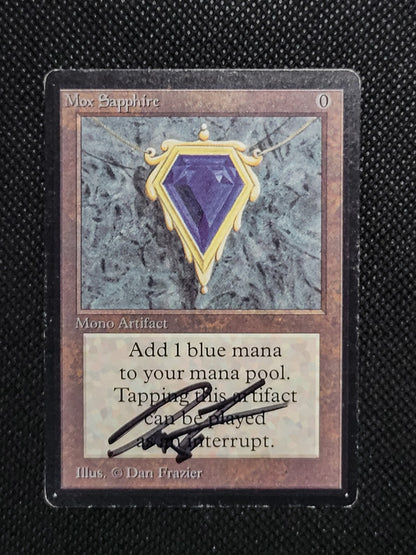Mox Sapphire — Signed — ID 16927