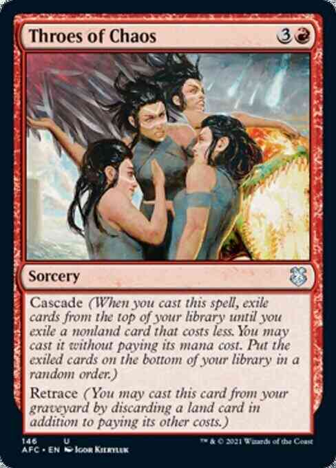Throes of Chaos [146] [Adventures in the Forgotten Realms Commander] [Non-Foil]