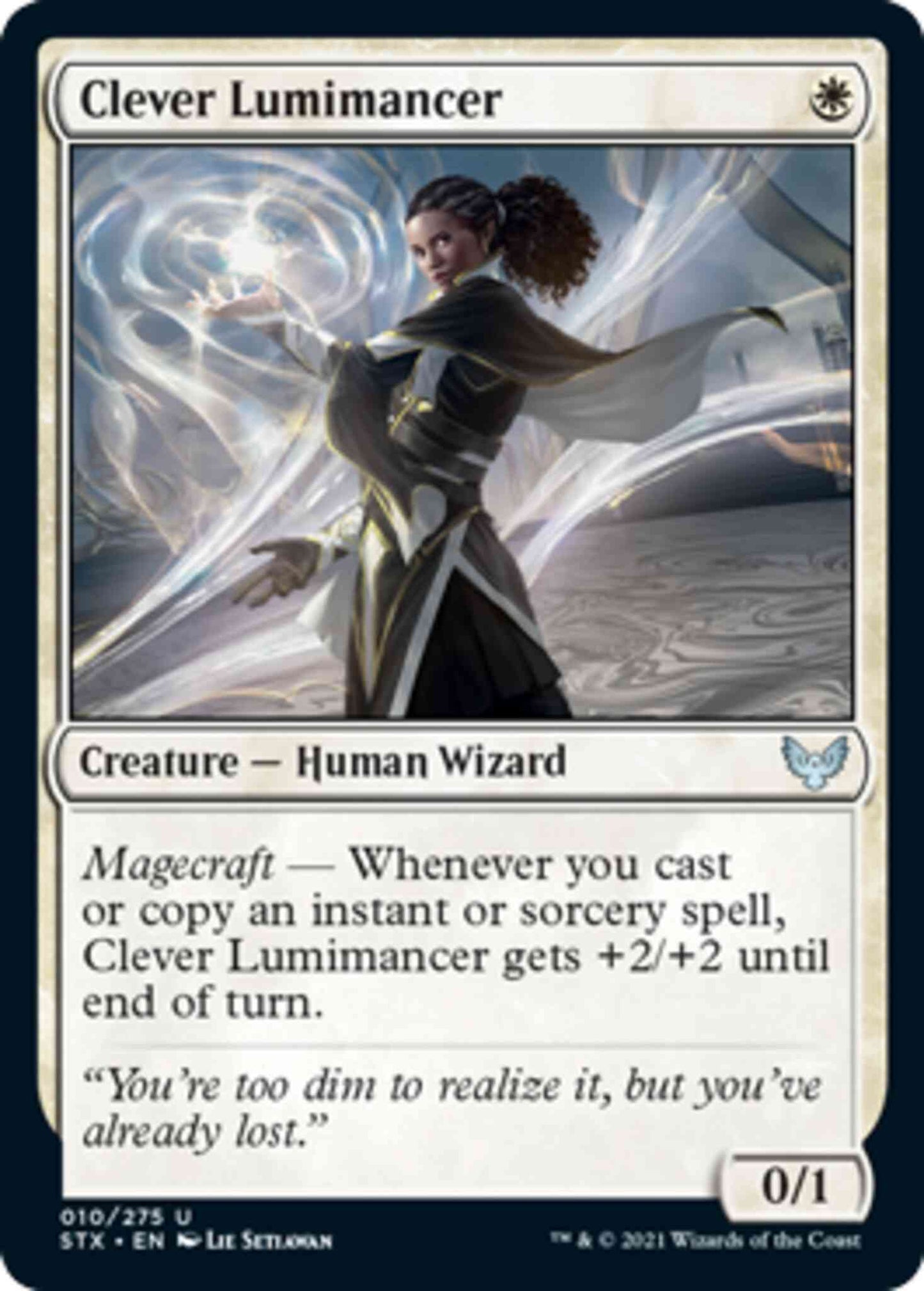 Clever Lumimancer [10] [Strixhaven: School of Mages] [Non-Foil]