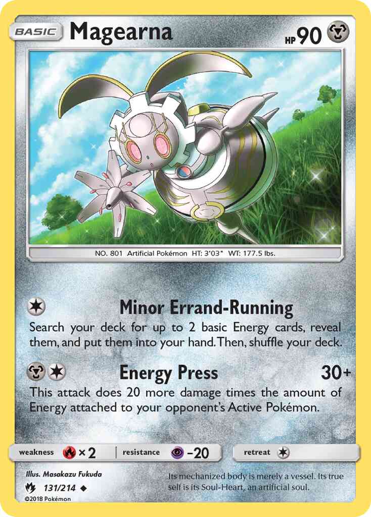 Magearna - 131/214 - Uncommon [sm8-131] [Reverse Holo]